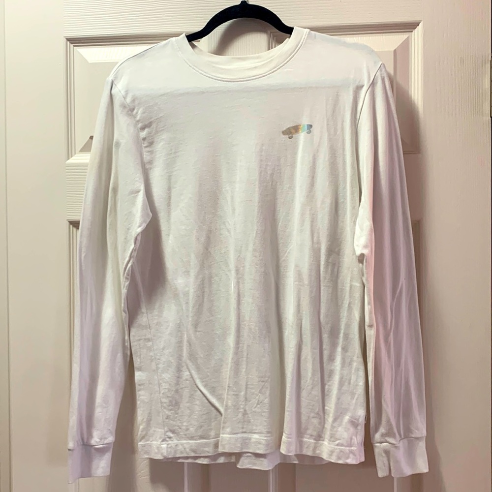 Vans medium long sleeve- white
